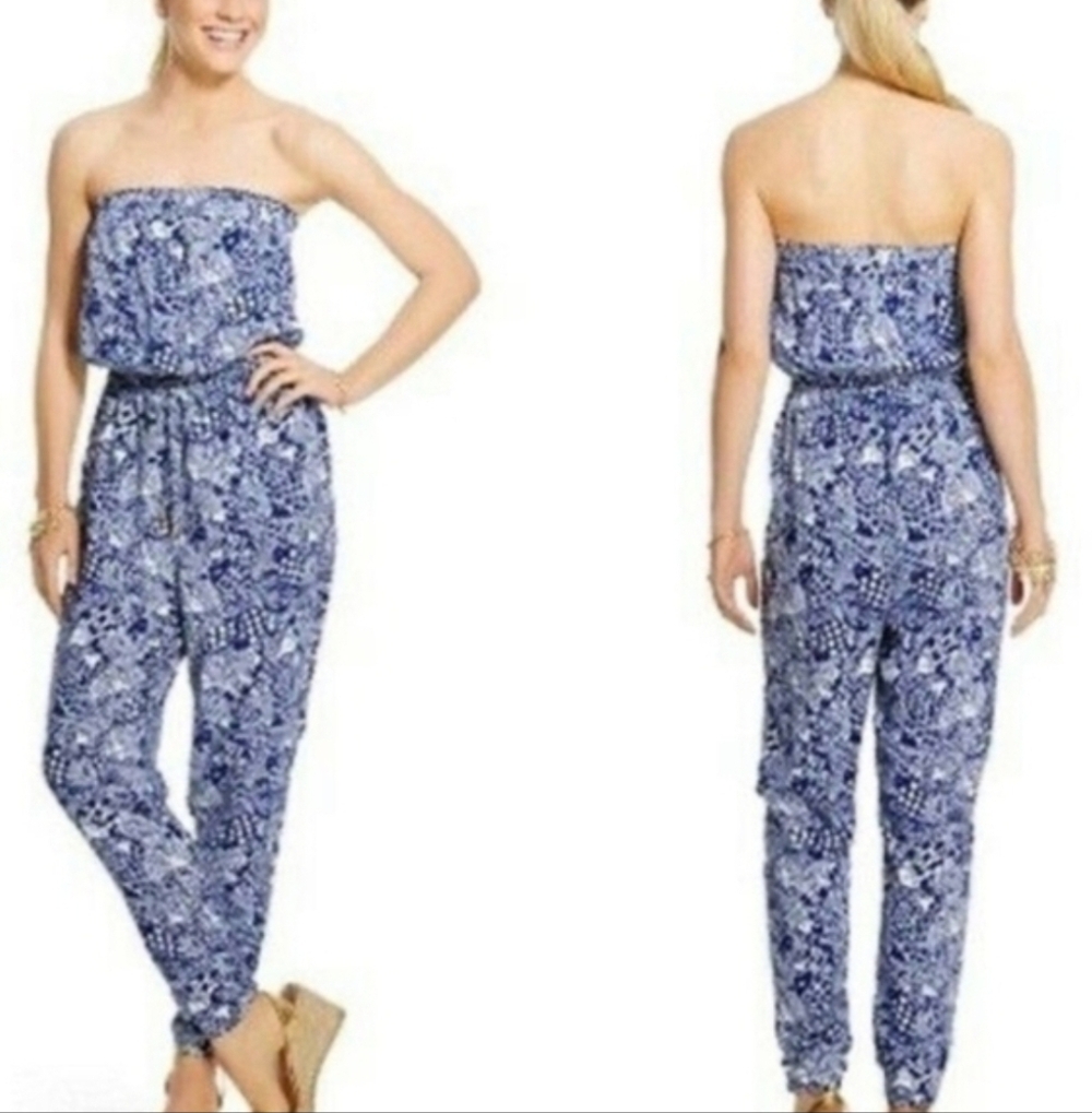 Lilly Pulitzer for Target Blue Jumpsuit
